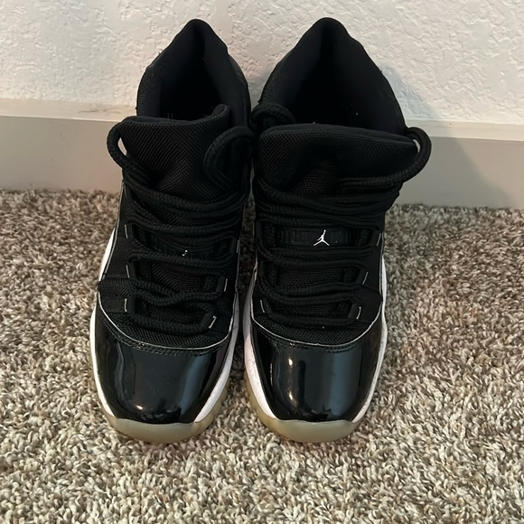 Black retro Jordan 11’s